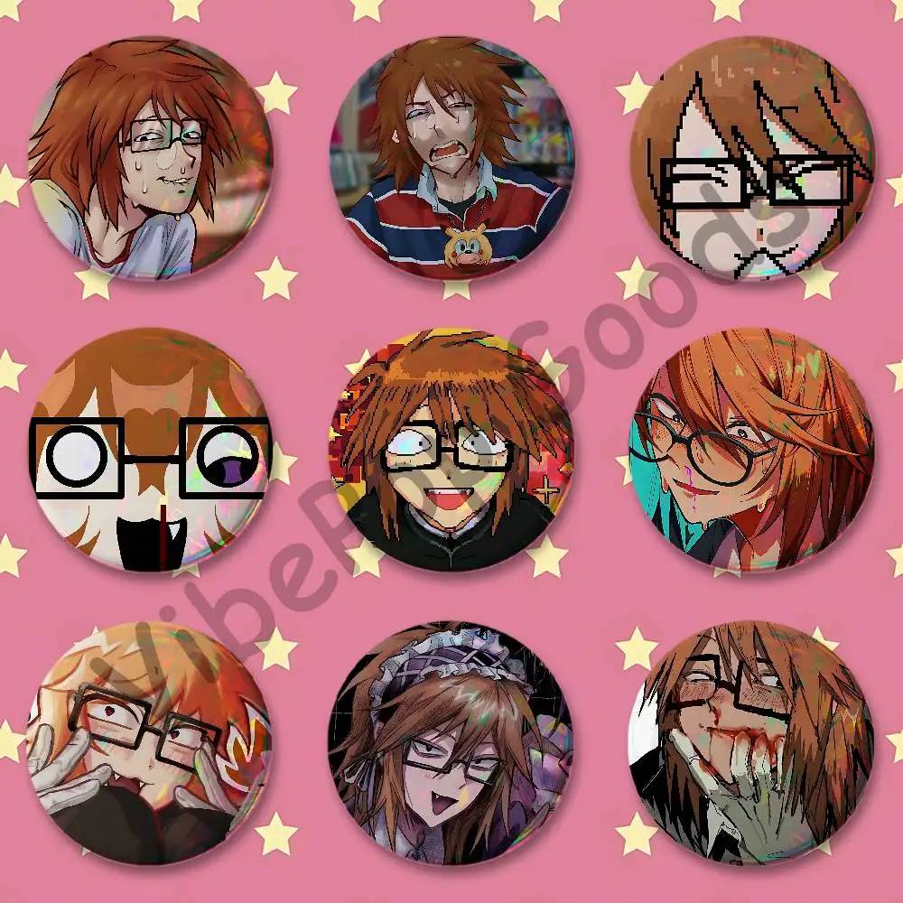 Custom Badges 75mm 44mm 25mm 32mm 58mm Randal I-Ivory R-Ranfren Hat Backpack Accessories Toys Collect Gifts Large