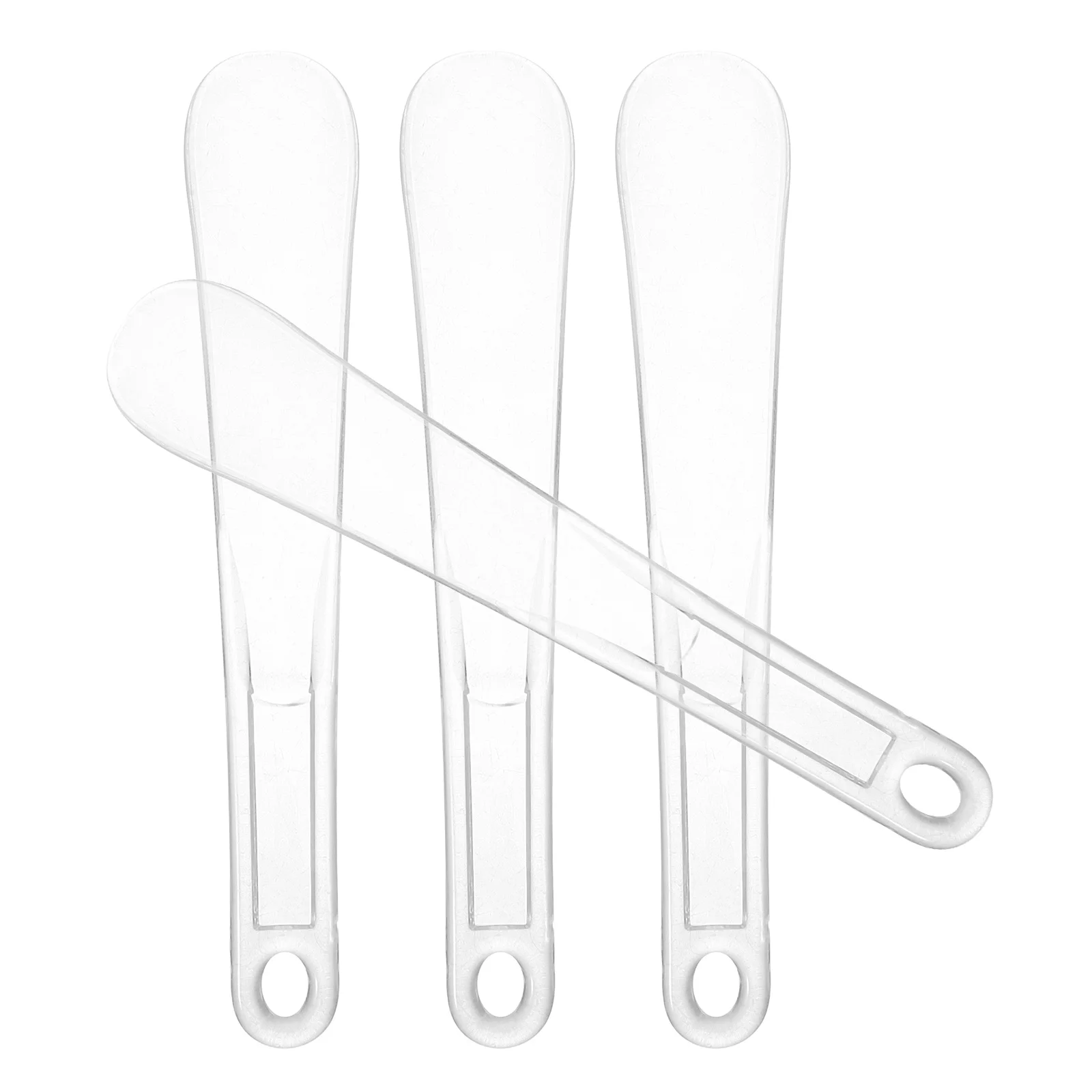 

4pcs Mini Travel Plastic Portable Transparent Shoehorn 23CM Long Handle For Sneakers Dress Shoes Easy Storage Compact Design