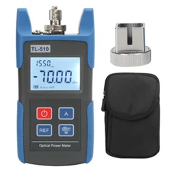 Network Cable Tester, TL510 Optical Power Meter High Accuracy Optical Power Detector Measuring Instrument