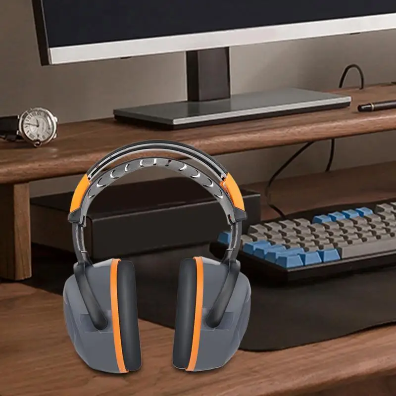 

Noise Cancelling Ear Muffs Hearing Protection Headphones Reusable Safe Quiet Protector For Industrial Work Construction Site