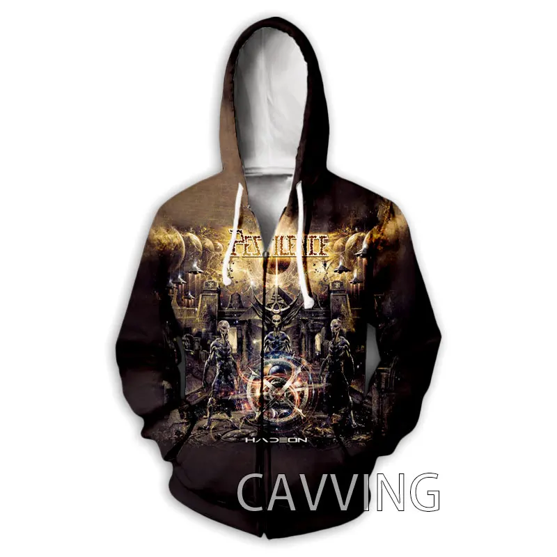 

CAVVING 3D Printed Pestilence Rock Zipper Hoodies Zip Hooded Sweatshirt Harajuku Hoodie Sweatshirt for Men/women