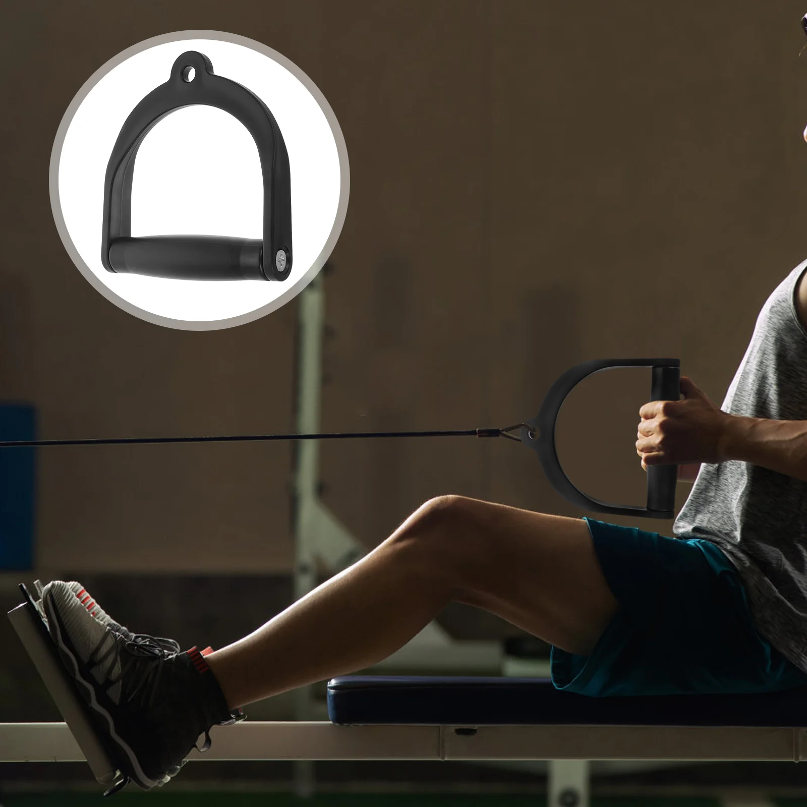 

2 Pcs Bird Handle Belt Ankle Straps Gantry Cable Machine Handles Gym Equipment Comfortable Pp Fitness Workout