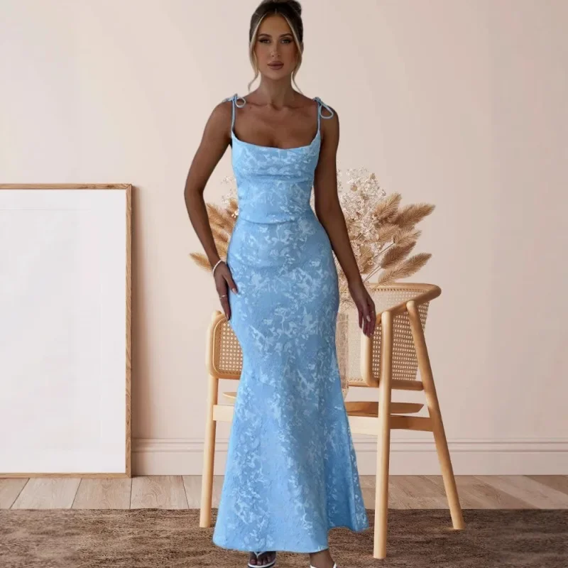 Bandage Gast Cocktail Bodycon Jurk Celebrity Prom Gown Elegante Vrouwen Corset Zeemeermin Avondjurk Sexy Strap Backless