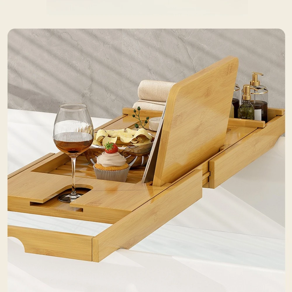 ถาดวางของในอ่างอาบน้ำแบบขยายได - Bath Caddy Tray บทวิจารณ์และราคา