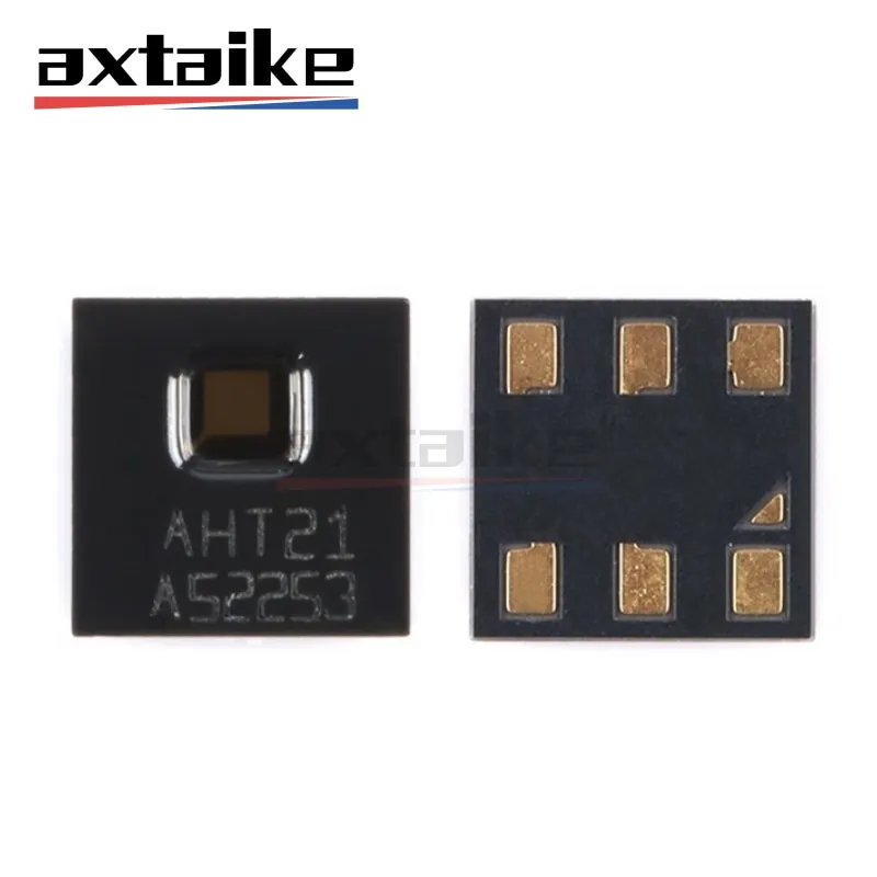 

10PCS AHT21 SMD-6 3x3mm Temperature and Humidity Sensor IC Digital Output I2C IIC Interface