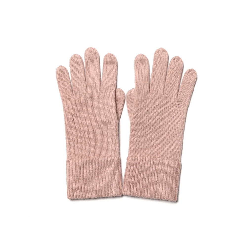 Naizaiga 100 cashmere Plain half-fingered wrist knitting winter