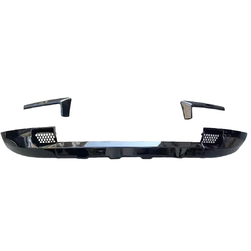 Defender 90 110 130 L663 2020 Gloss Black Front Bumper Lip Diffuser Exterior Accessories