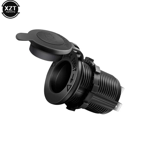 Imagen 2 del producto Enchufe de encendedor de cigarrillos para coche, adaptador de toma de corriente impermeable de 12V-24V para barco marino, motocicleta, camión, RV, ATV