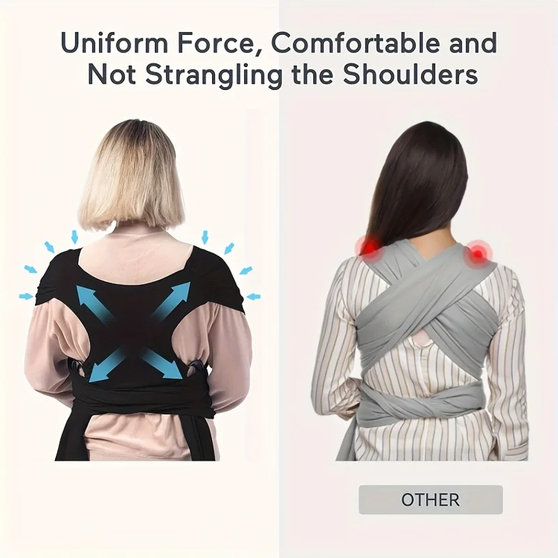 Gendongan bayi multifungsi, dapat bernafas gendongan anak balita selempang pembungkus suspender kualitas tinggi