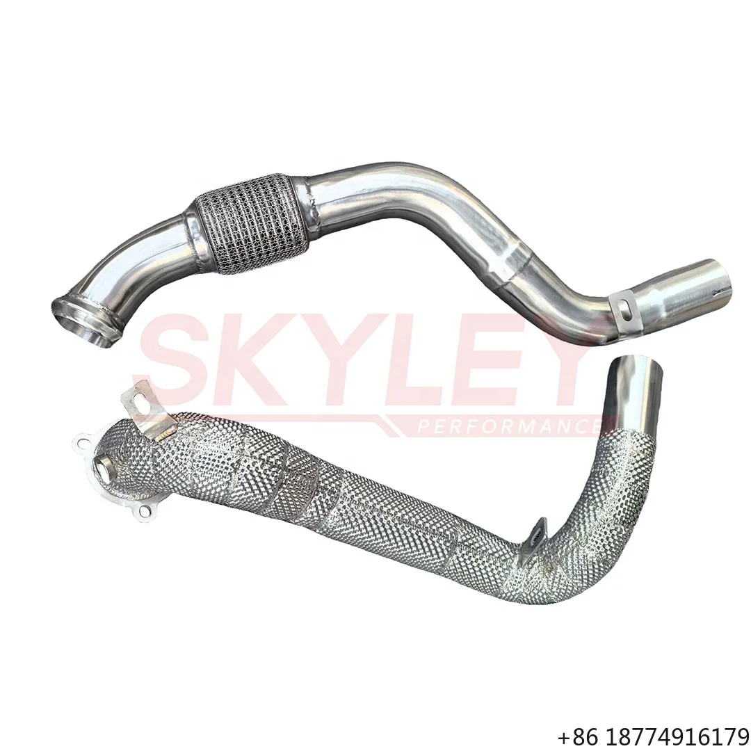 

Downpipe Exhaust Pipe for Cla250 Cla180 Cla200 Cla220 Gla200 Gla220 Gla250 A180 A220 A250 B180 B200 B220 B250 Downpipe
