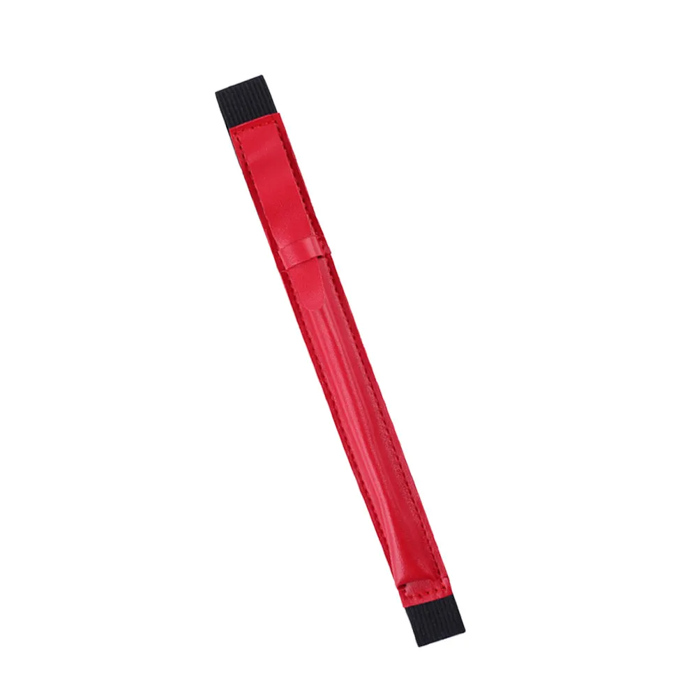 Touch Pen Protective Sleeve Portable Stylus Pen Cover Scratch Resistant Protective Lockable Holder Pouch Bag Red
