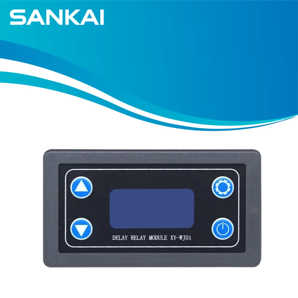 XY-WJ01 Programmable Delay Relay, LCD/LED Dual Display, 10 Modes, 10A