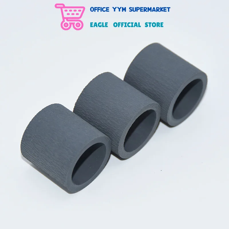 10pcs RL1-0540 RL1-0542 RL1-2891 RM1-3763 RM1-6313 Paper Pickup Roller Rubber Tire for HP 1320 P3005 P3015 2035 2055 2727