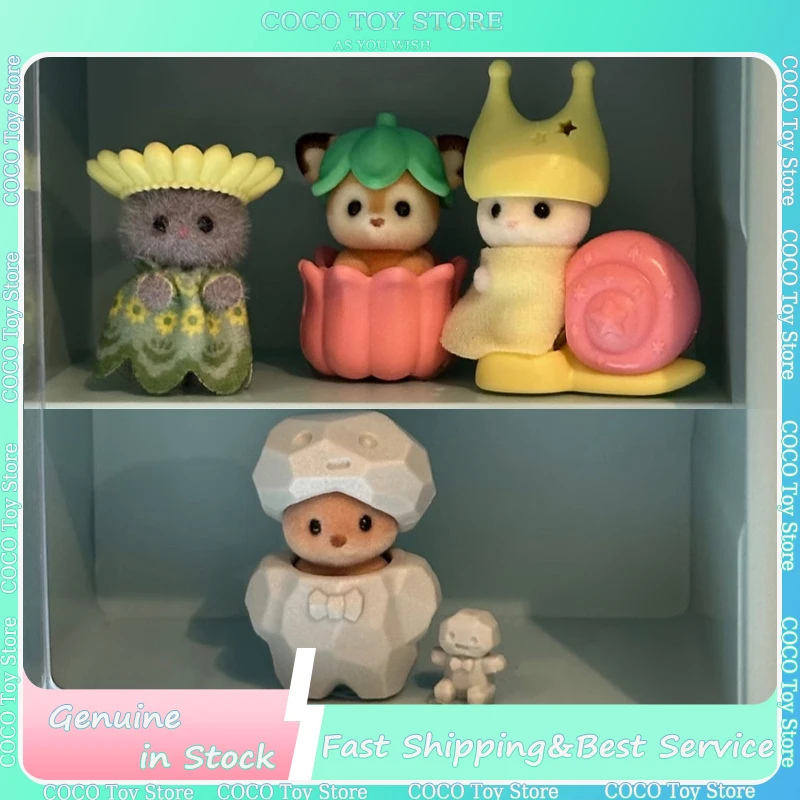 

Original 2025 New Sylvanian Families Night Series Blind Box Forest Family Mystery Box Sylvanian Family Lucky Bag Christmas Gift