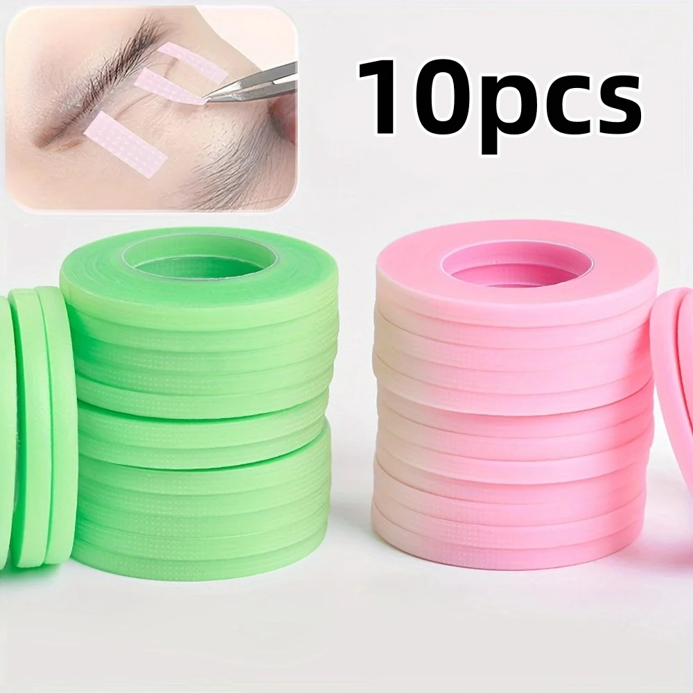 10Pcs 4mm Eyelash Extension PE Tape Professional Waterproof Breathable Microporous Eyelid Lifting Isolation Lash Beauty Tools