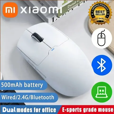 Xiaomi Mouse Bluetooth 2.4G Wireless Dual-Mode Rechargeable Ergonomic Office Gaming Portable Mice For iPad PC Laptop Mouse 2026