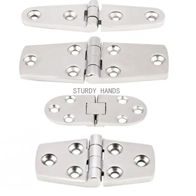 1PCS 76 * 38mm 103 * 27mm 103 * 38mm stainless steel cabin door, hatch hinged door hardware accessories