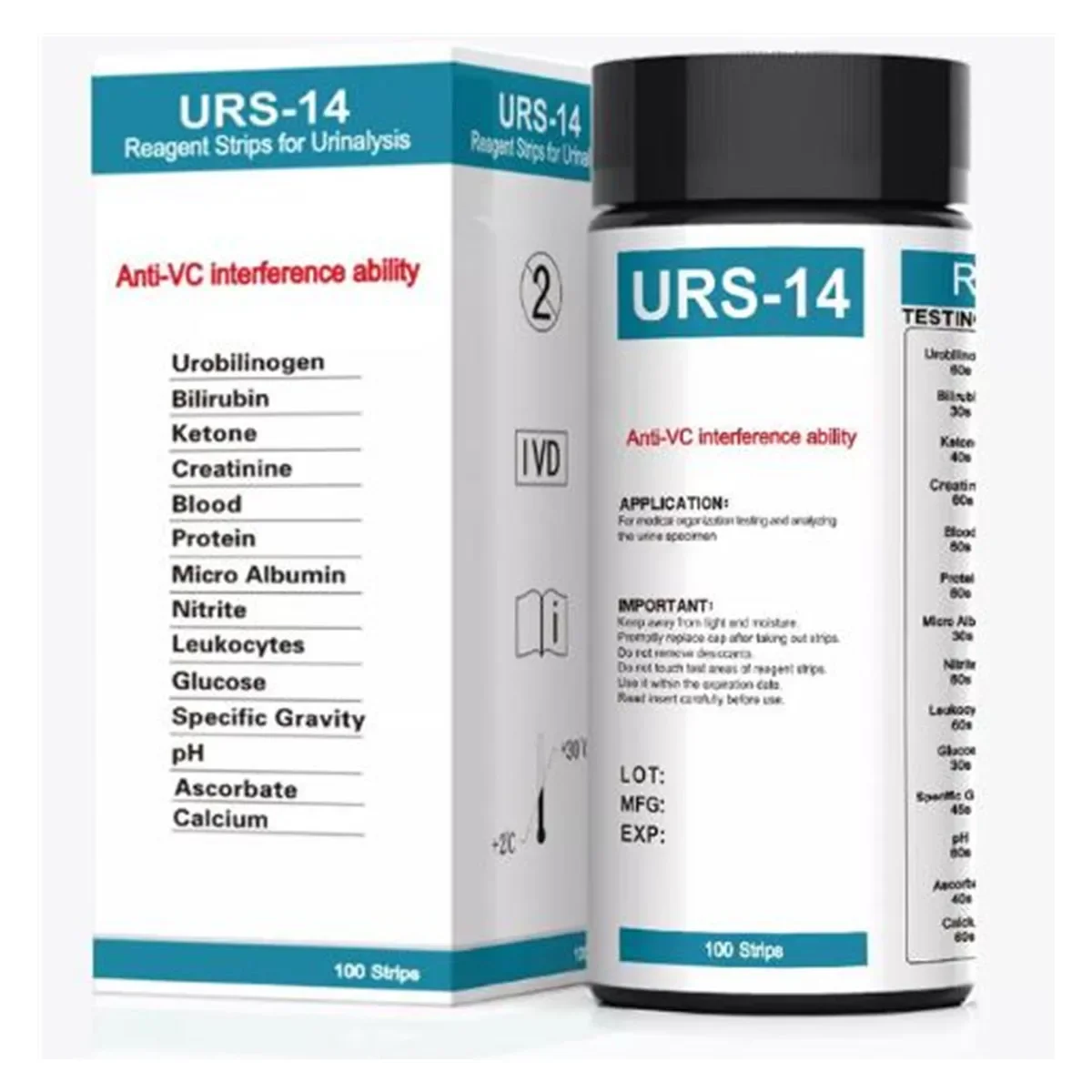 U--rine Digital Analyzer Test Strips 11 14 programm