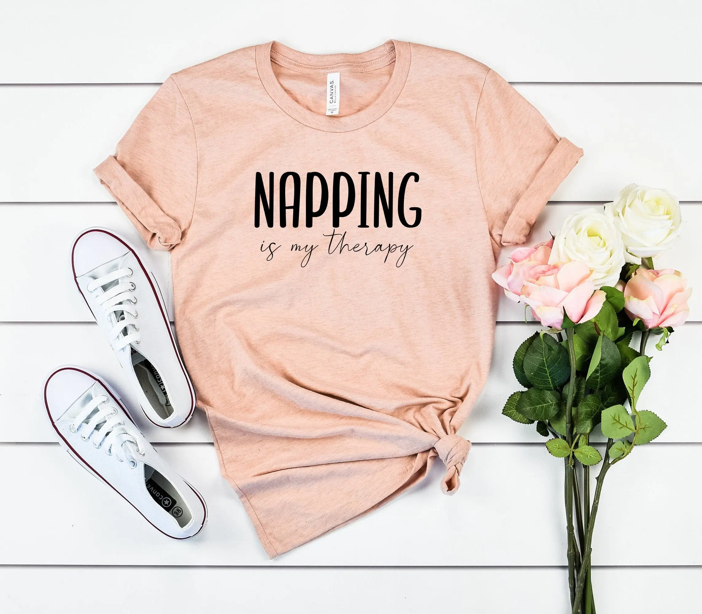 Napping is my therapy shirt gift for nap lover funny napper lazy friend