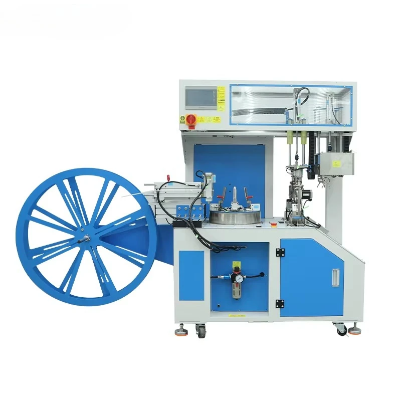 New  EW-2020 Eastontech Electric Automatic Cable Tube Pipe O Shape Coils Coiling Power Cord Cable Winding Tying Cutting Machine