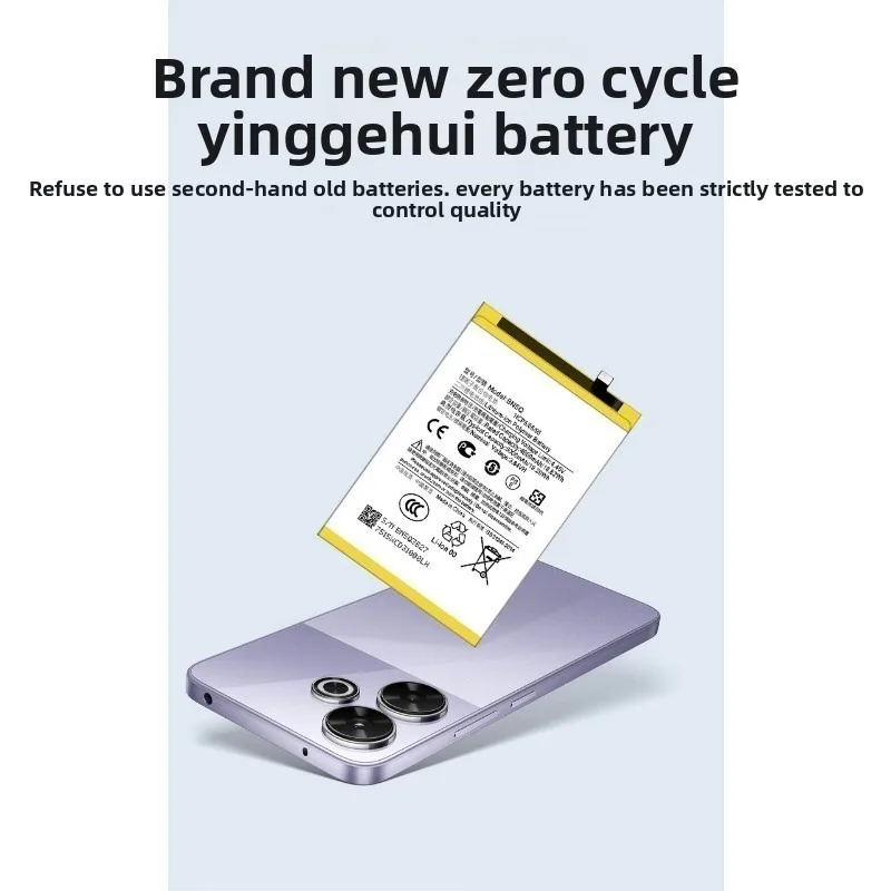 Battery for Xiaomi Redmi Note 2/3/4/5/6/7/8/9/10/11/12/13/14 0 Cycle  High Capacity Replacement Bateria Grade A Cell with Tools view 4