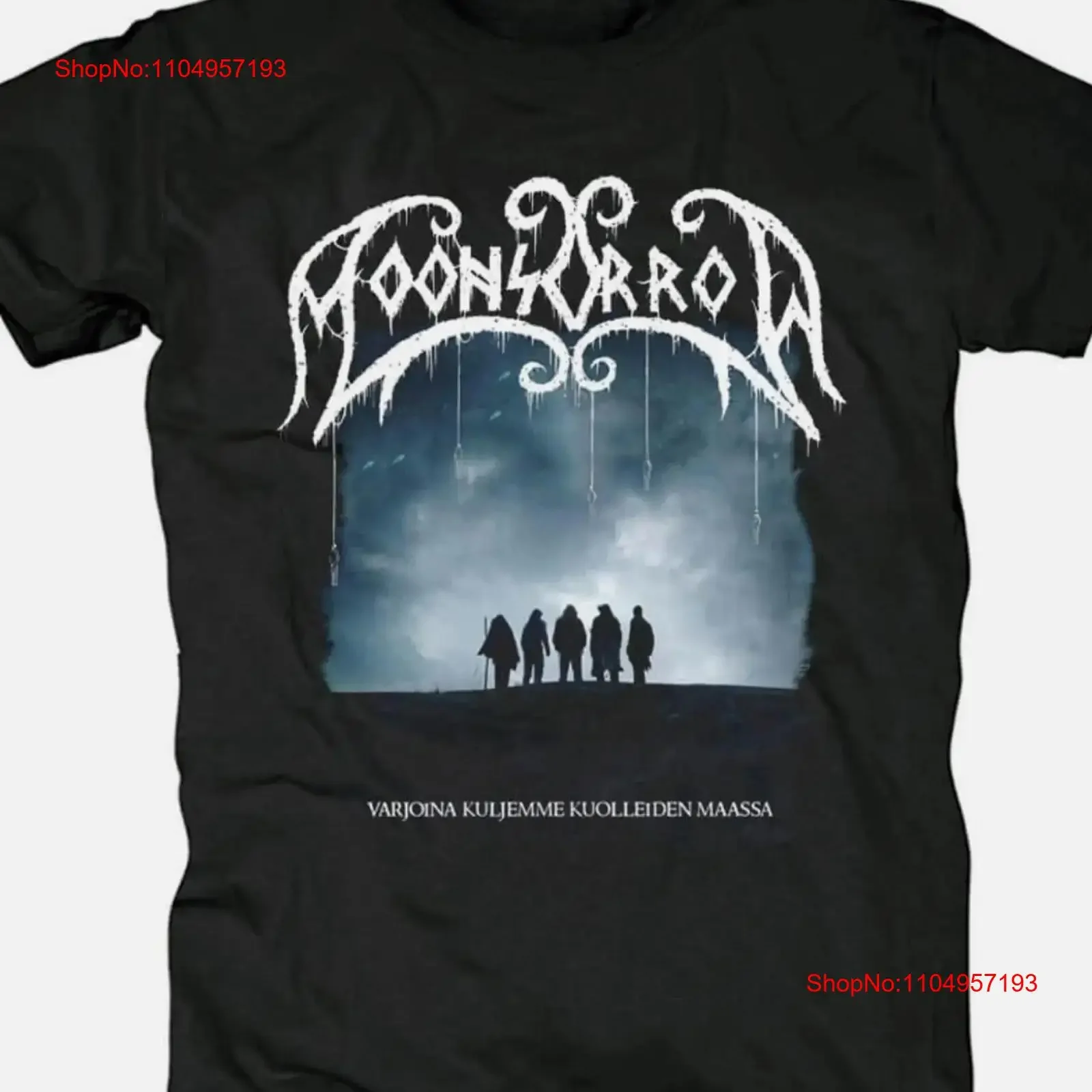 

Hot Trend Moonsorrow Band Black Cotton Full Size S To 5XL T Shirt vintage Washed Versatile Breathable Soft homme Comfortable