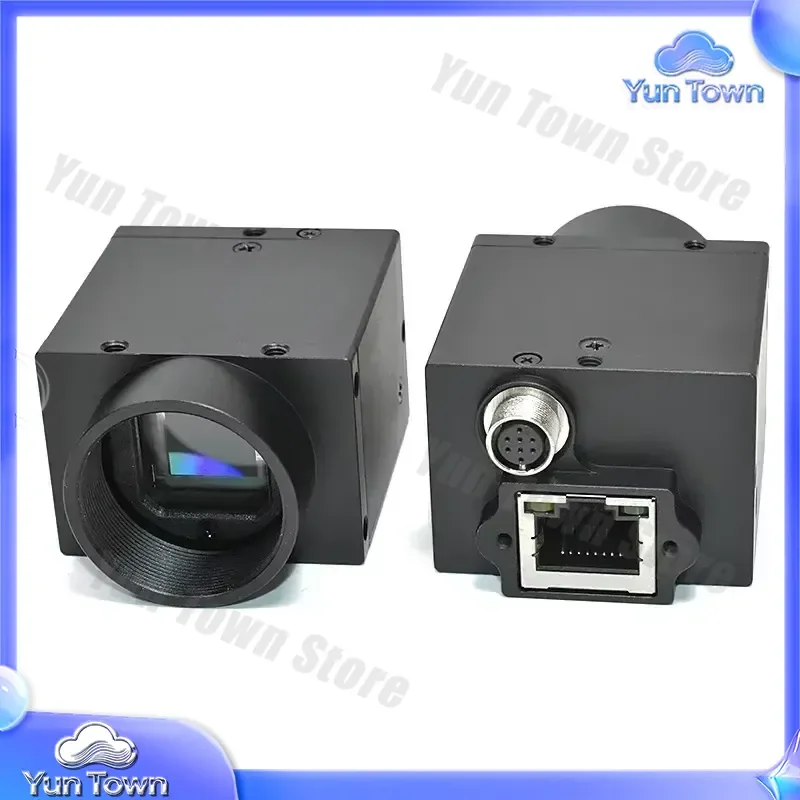 for HT-GEF401GC-T GigE 4MP 1 inch 28fps Color Global Shutter Machine Vision Camera Industrial Digital Imaging SDK for