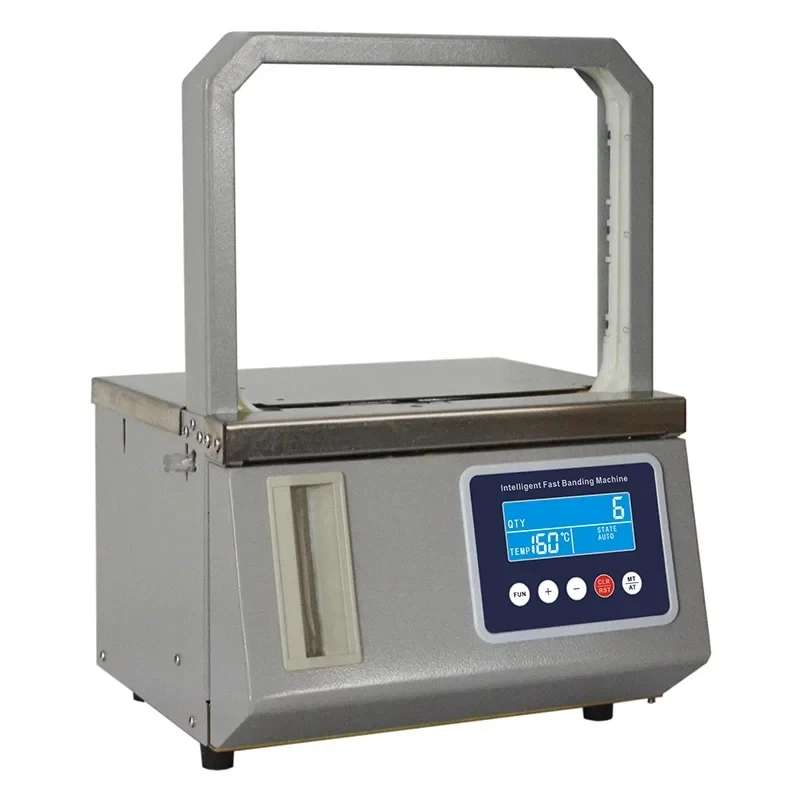 Automatic Hot Melt OPP Tape Banding Supermarket Vege Strapping hine L Furniture