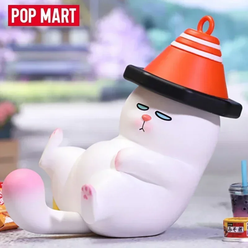 

POP MART Vivicat Cute Helmet Series Blind Box | Anime Figure Mystery Collectible Doll Desktop Ornament Gift for Fans