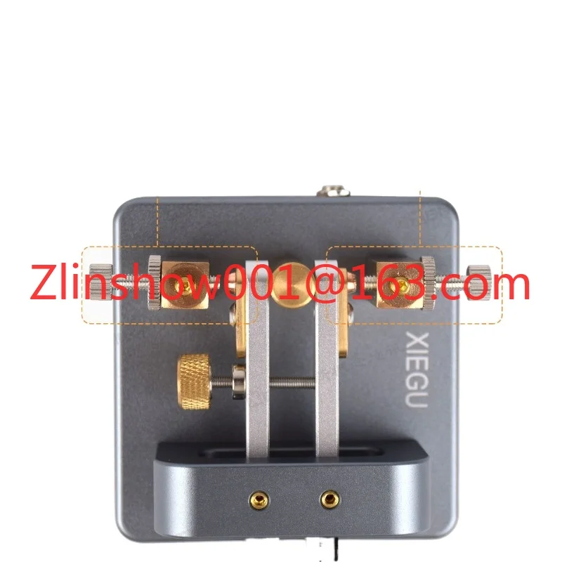 Electric key VK-6 shortwave wireless automatic key, Morse code radio transmitter electric key aluminum alloy base