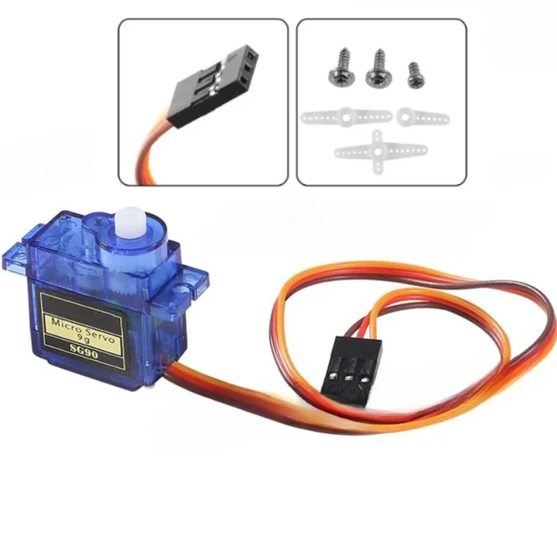 5pcs New SG90 SG 90 9G Mini Micro Servo for RC 250 450 Helicopter Airplane Car Boat Robet