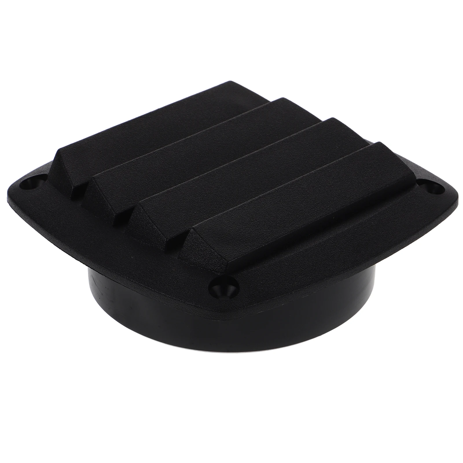 

Nylon Louvered Vent Cover Boat Air Vents Rv Trailer Ventilation Durable Waterproof Easy Install Black Square
