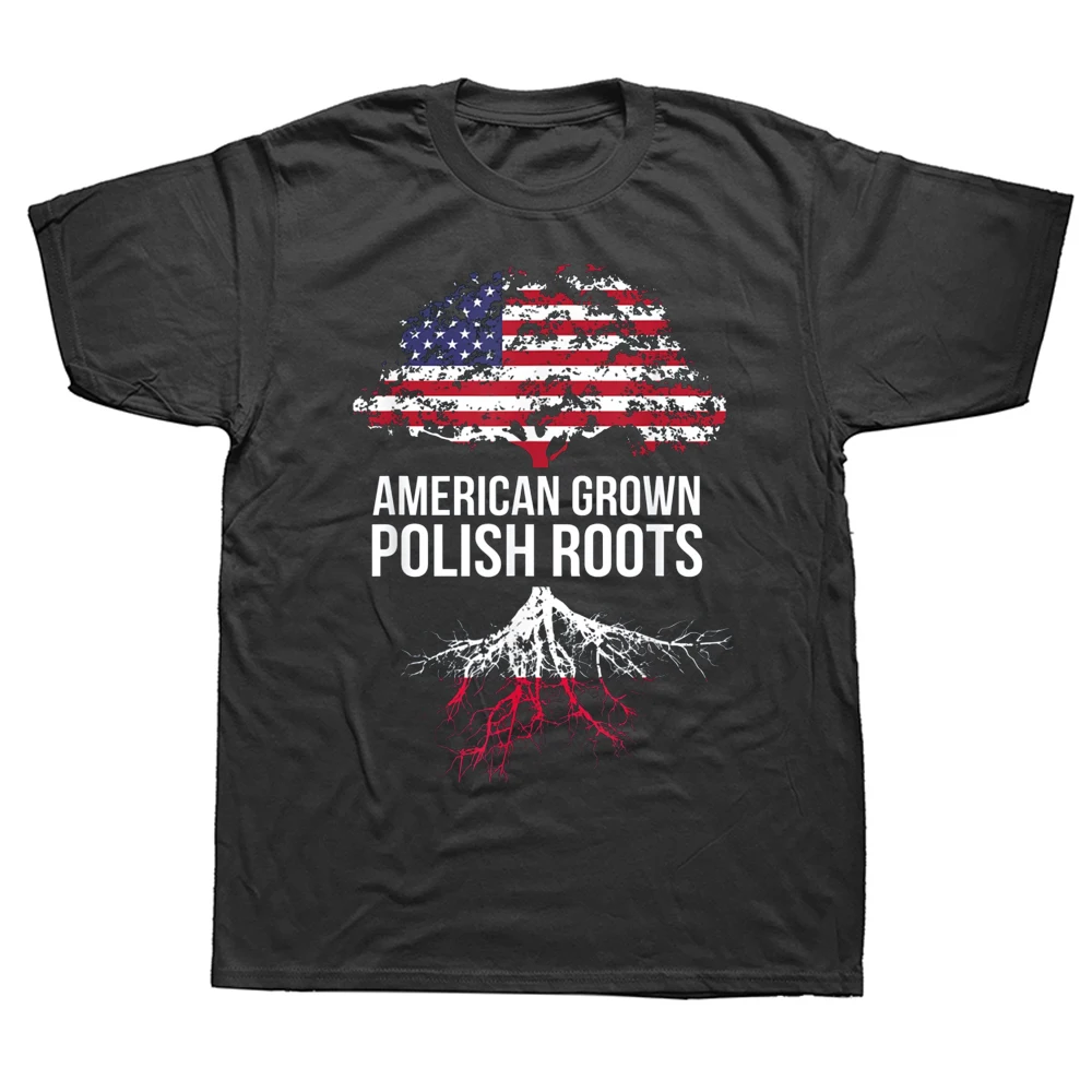 

FPFunny American Grown Polish Poland T Shirts Graphic Cotton Streetwear Short Sleeve Birthday Gifts Summer Style T-shirt Men