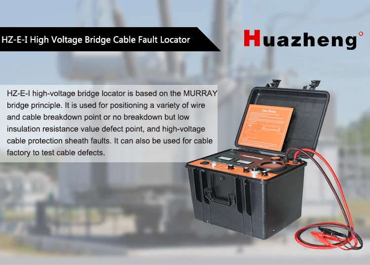 Electric Cable Fault Locator Cable Fault Locating System Cable Fault test Bridge