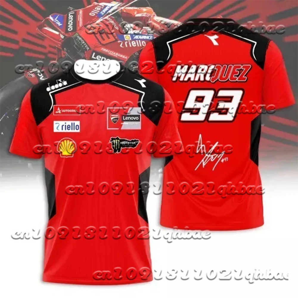 

2025 Men And Women Motorcycle Loose Riding Short Sleeved T-Shirt Summer Hot Selling Breathable Quick Drying Short Sleeved Shirt