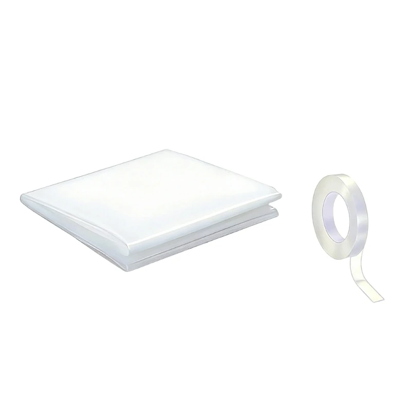 547B Car Window Covering Film with Double Side Tape Glass Fix Easy Installation