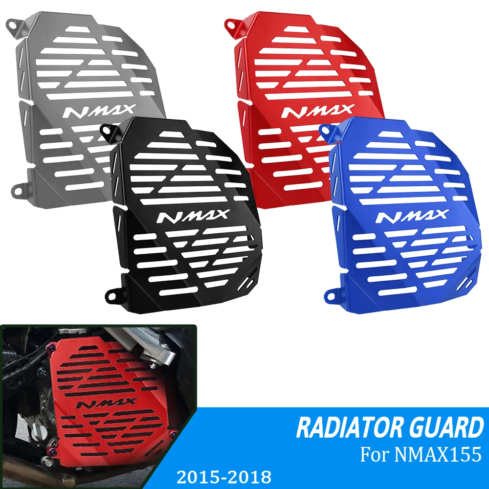 Motorcycle Radiator Grille Guard Cover Protector Aluminium For YAMAHA NMAX 155 MAX155 NMAX155 MAX 155 2015 2016 2017 2018