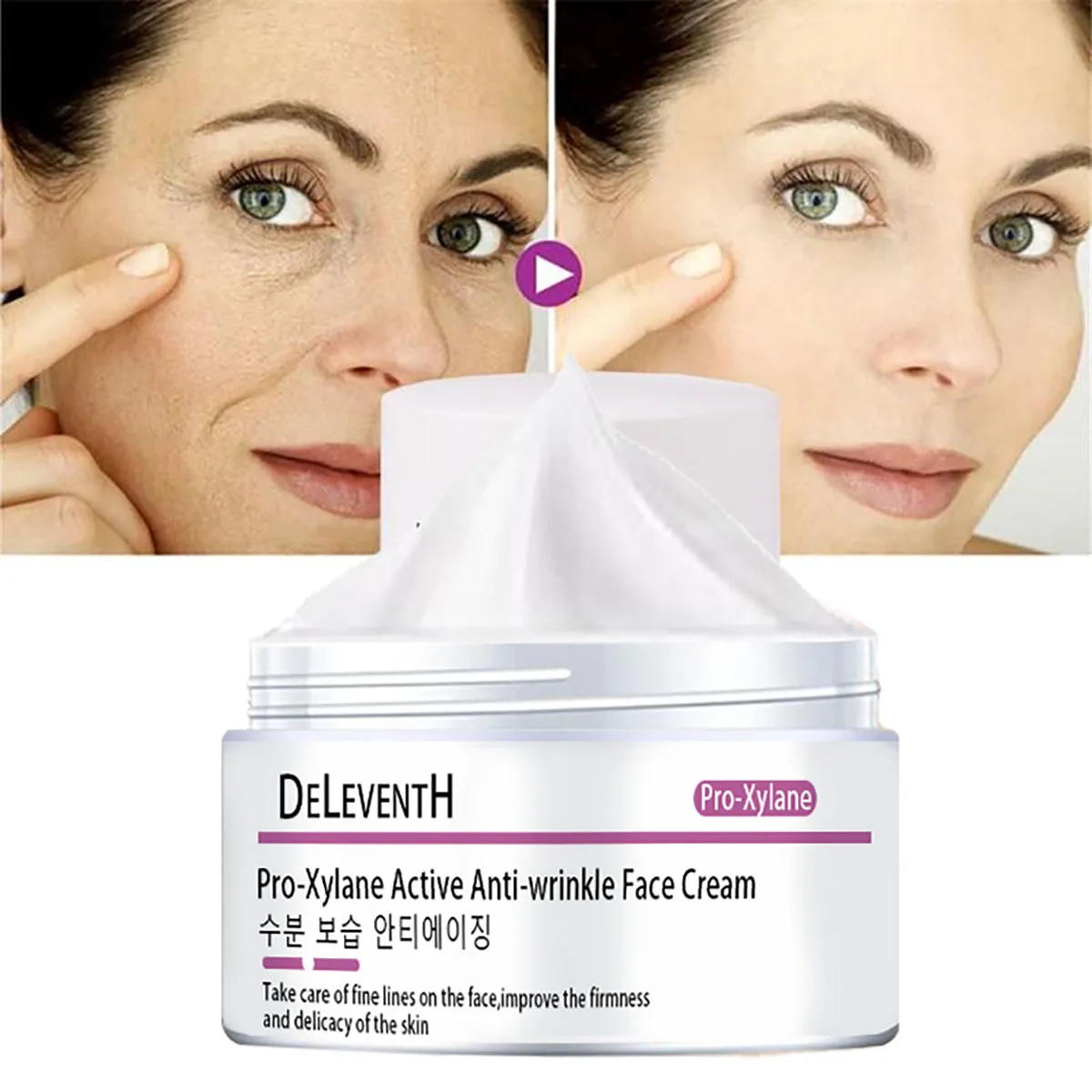 5 Seconds Instant Wrinkle Remover Face Cream Eye Firming Anti Aging Lifting Moisturizing Facial Cream Remove Fineline Skin Care