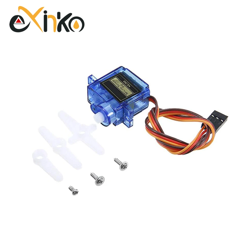 10 Stück SG90 9G Mikroservo für RC-Flugzeuge, Flugzeugmodelle mit festen Flügeln, Ferngesteuerte Flugzeuge, Spielzeug-Mini-Servomotor, 450 Helikopter – Detail 4