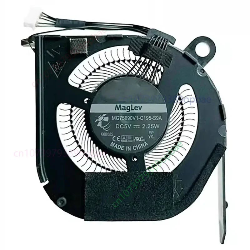 Replacement Laptop GPU Cooling Fan for Lenovo ThinkPad P15 Gen1 MG75090V1‑C192‑S9A MG75090V1‑C195‑S9A