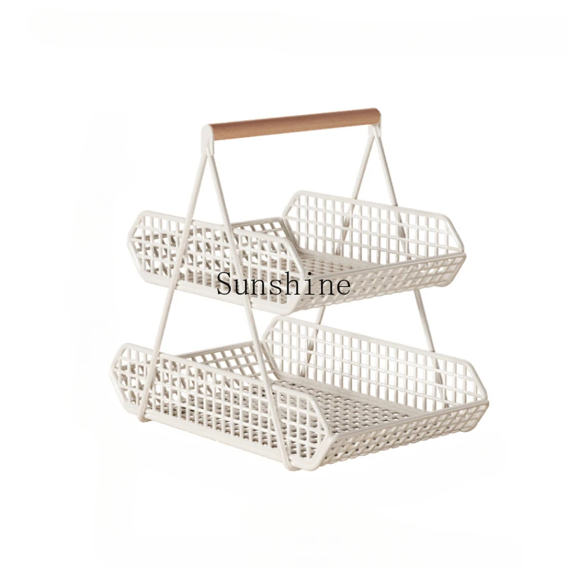 

Cup Storage Rack Shelf Desktop Collection Teacup Double Drain Tray Household Dining Table Coffee Rack