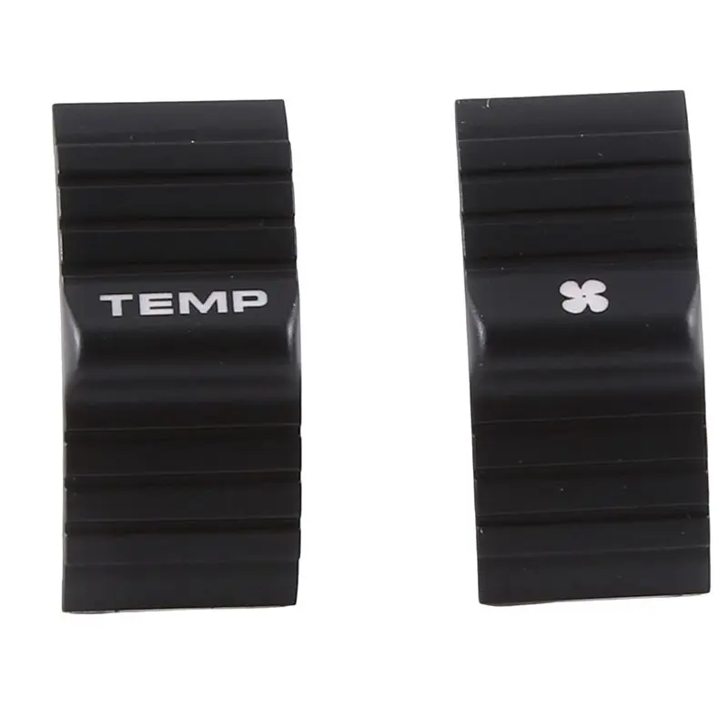 Exquisite 2X Climate Control HVAC A/C TEMP Button Set For 911 997 987 Cayman Boxsters (Pre-Facelift Version)