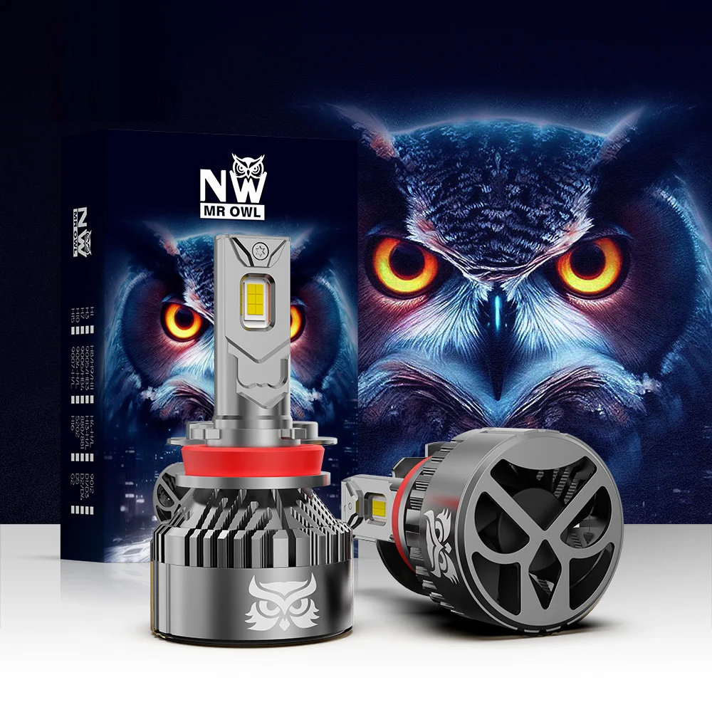 

NAOEVO 220W H7 26400LM H1 HB3 9005 HB4 9006 12V Car Led Headlight Bulb 6500K White H4 H11 Led Lamp Double Copper Tube Led Lights