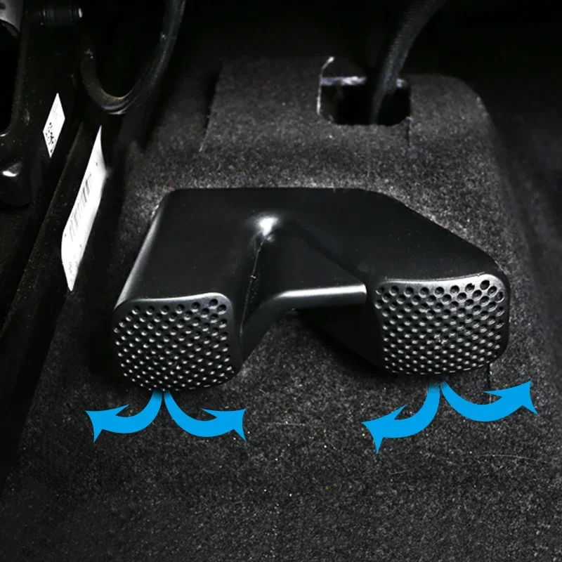 A Little Change Under Seat Air Condition Air Outlet Cover Sticker for Renault Kadjar Koleos for Samsung QM6 2016 2017 2018