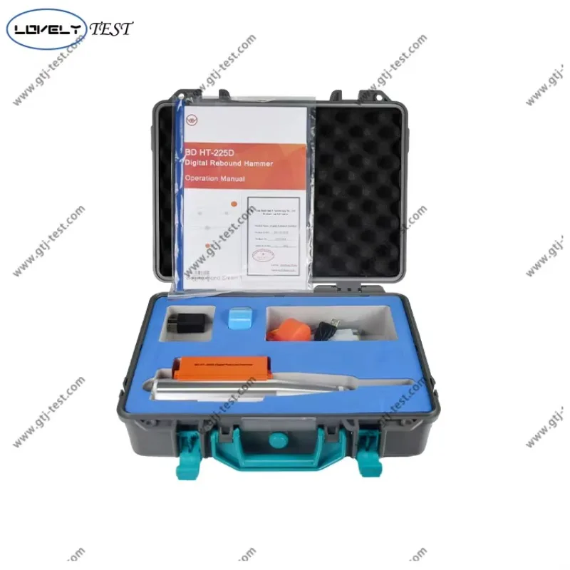new2025HT-225D Concrete Rebound Test Hammer Digital Sclerometer for sale