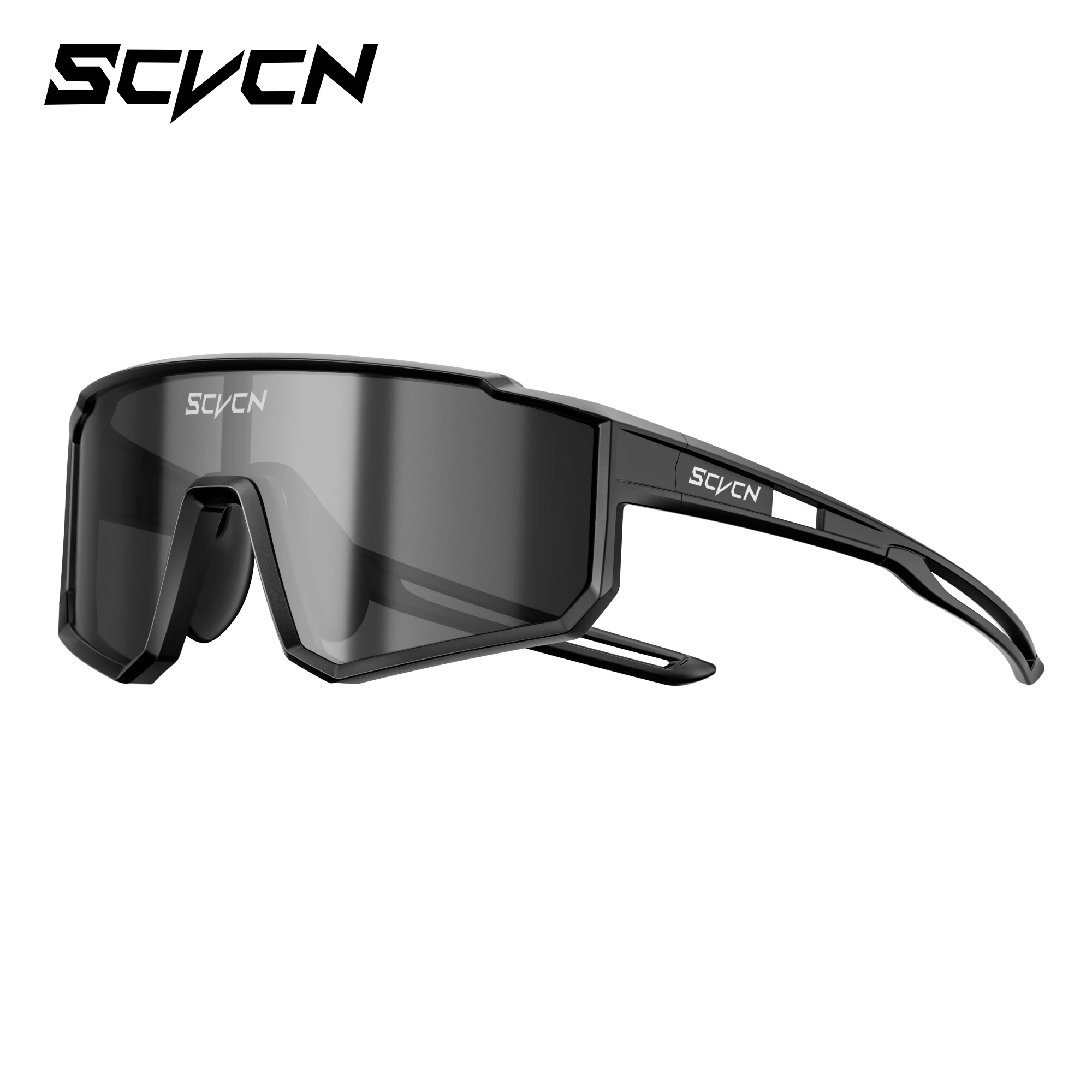SCVCN Kinder Mode-Sonnenbrille Photochrom UV400 Baseball-Brille Fahrradbrille für Jungen Mädchen Camping Wandern Eyewear 2026