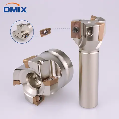DMIX BAP400R EAP400R APMT1604 밀링 홀더 및 커터 헤드 – 숄더 커팅용 정밀 직각 엔드 밀 홀더