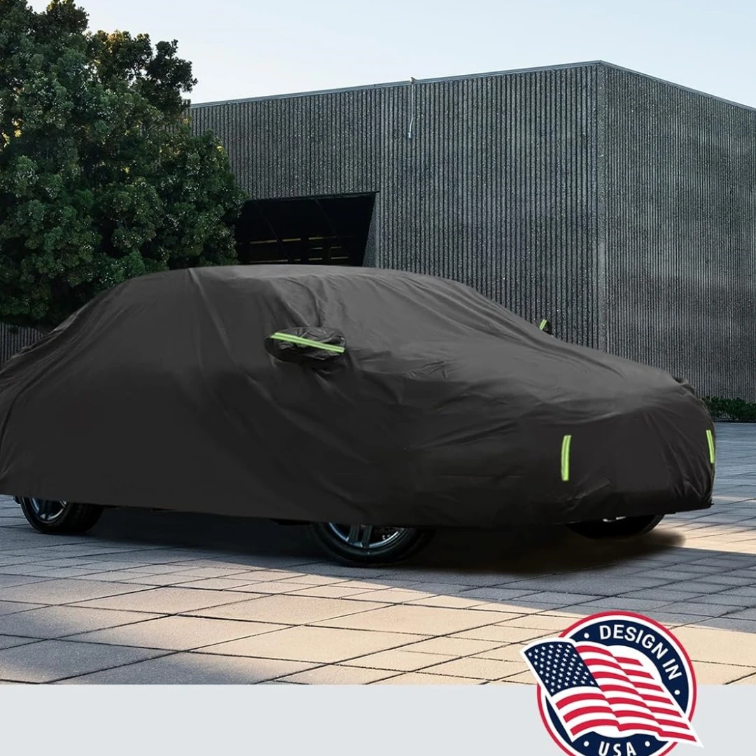 Waterproof Car Cover for 1995-2024 Hyundai Elantra All Weather for Automobiles Windproof Snowproof Rain Hail Sun UV Protection