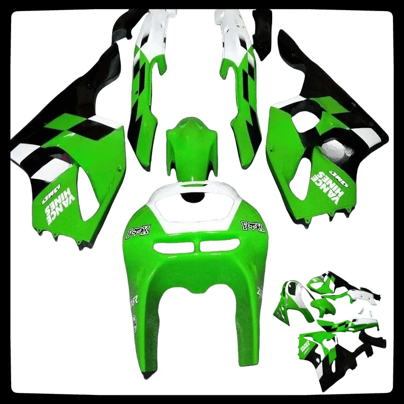 

Пластиковые обтекатели Zx6r 1994-1997 гг., белые, зеленые обтекатели для Kawasaki Zx6r 1996, комплекты кузова 1997 для Kawasaki Zx6r 96 97