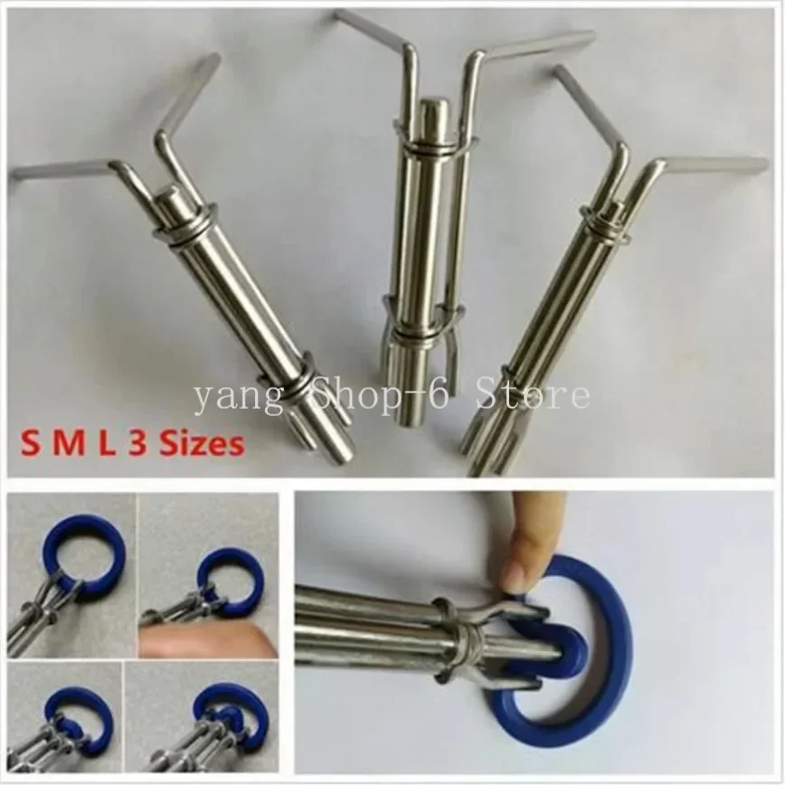 Thickened Stainless Steel Oil Seal Gasket Pliers Hydraulic Cylinder U-ring Y-ring Oil Seal Installation Removal Tool  S M L